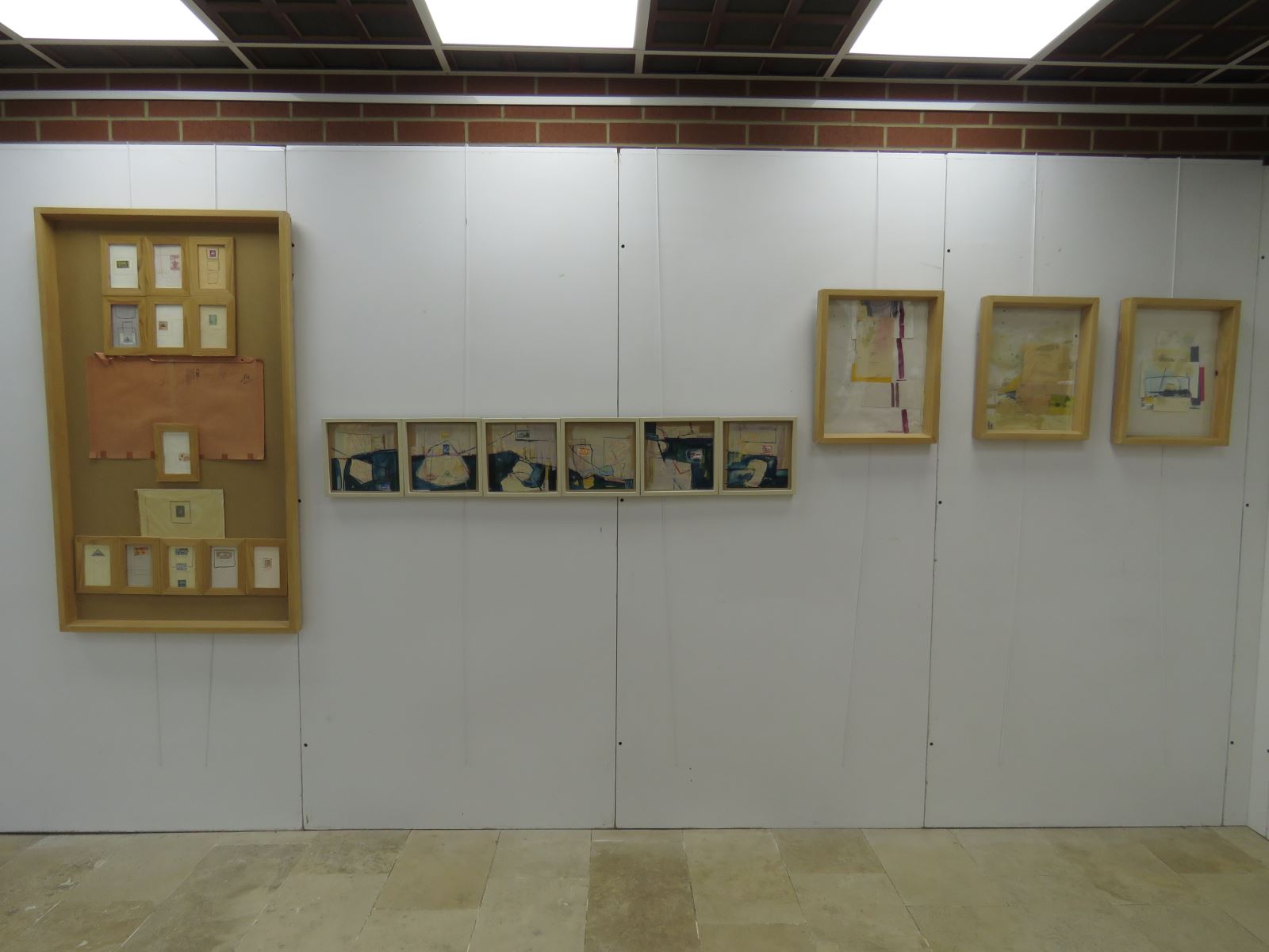 Doç. Dr. Ayça SESİGÜR'ün kolaj tekniği kullanarak yaptığı çalışmaları.