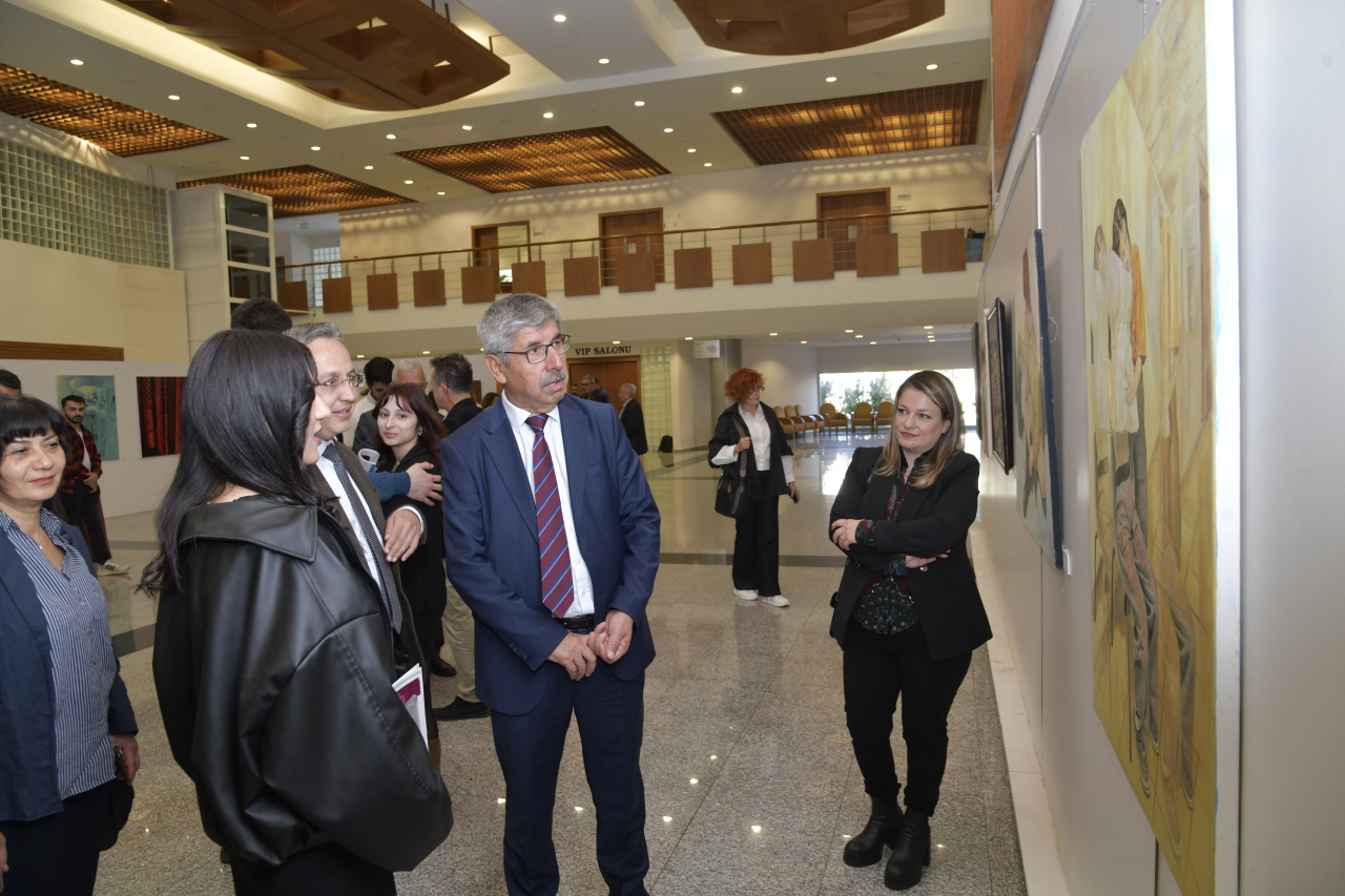 Sıtkı Davut Koçman Anma Etkinlikleri Kapsamında Sıtkı Davut Koçman 4. Ulusal Resim Yarışması Ödül Töreni ve Yarışma Sergi Açılışı Gerçekleşti