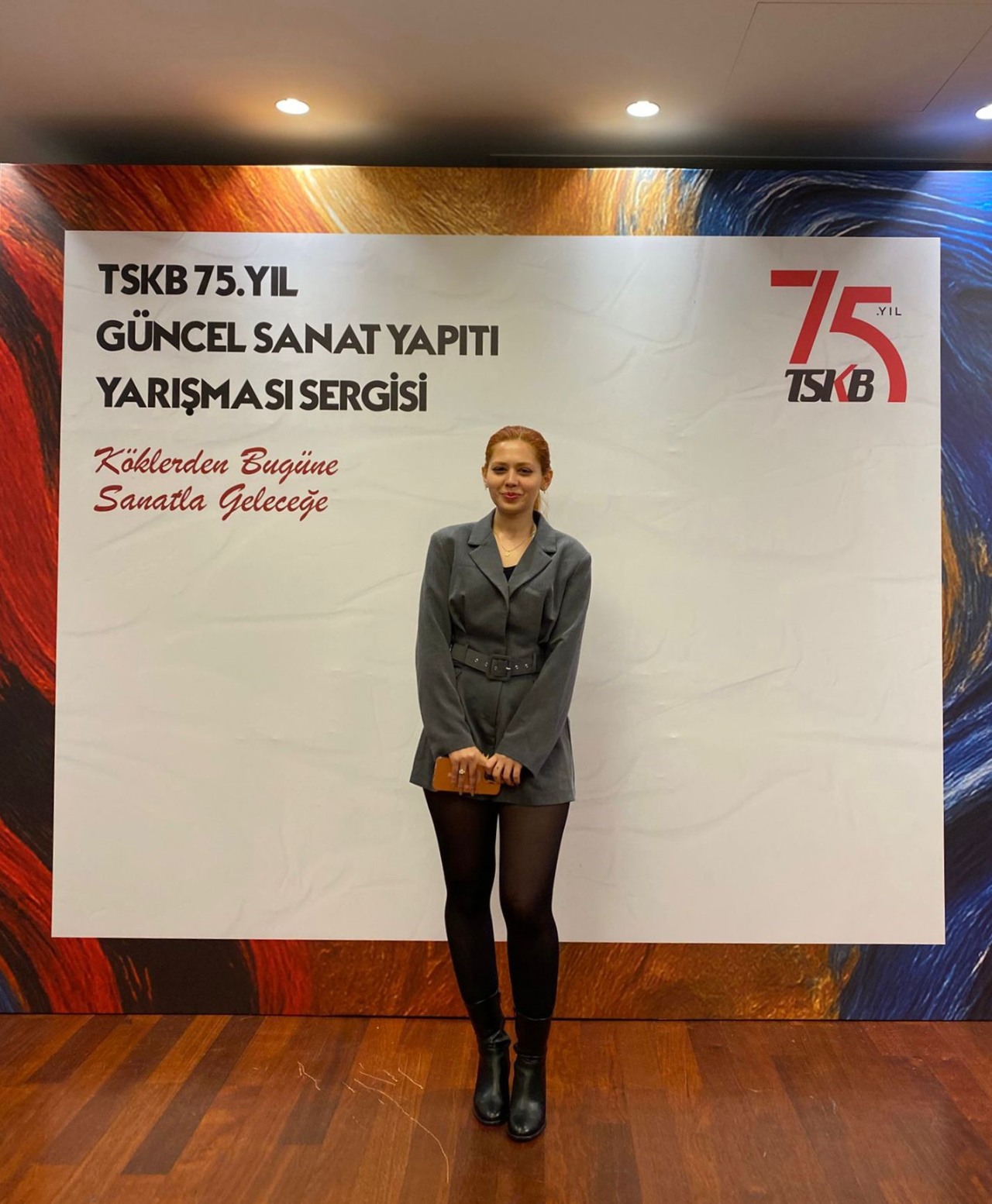 Resim-İş Eğitimi Bilim Dalı Yüksek Lisans Öğrencisi Selma Nur Pekşen TSKB 75. Yıl Güncel Sanat Yapıtı Yarışması’nda Sergileme Ödülüne layık görüldü.