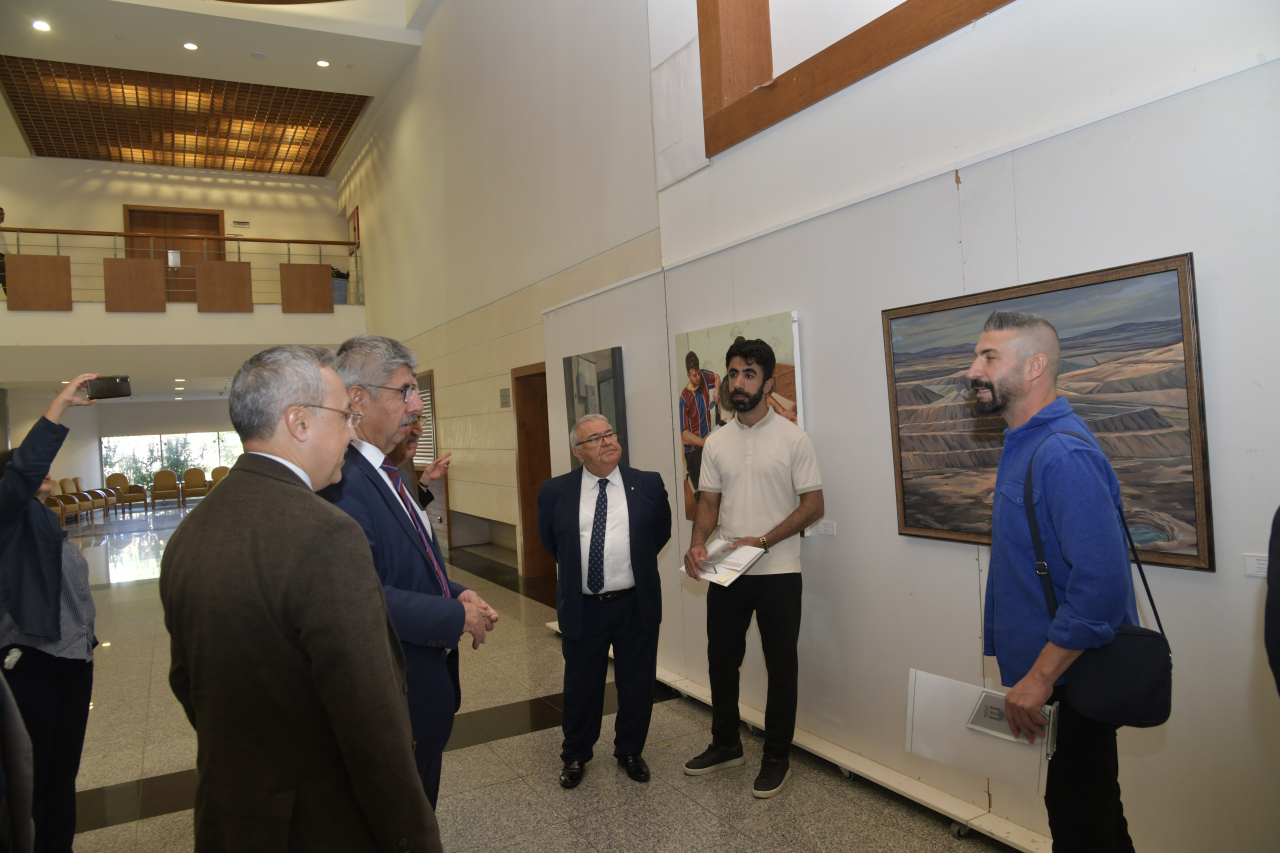 Sıtkı Davut Koçman Anma Etkinlikleri Kapsamında Sıtkı Davut Koçman 4. Ulusal Resim Yarışması Ödül Töreni ve Yarışma Sergi Açılışı Gerçekleşti